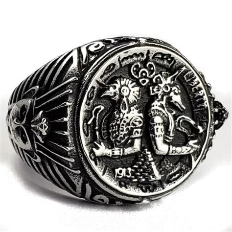 Anillo Perro Egipcio Anubis Acero Inoxidable L Calavera H Mercadolibre