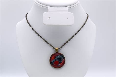 Thundercats Pendant Necklace Eye Of Thundera Bronze Colored Alloy 50