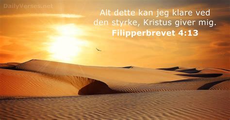 Den Januar Dagens Bibelvers Filipperbrevet