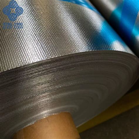 High Temperature Protection Aluminum Foil Coated Fiber Glass Fabric