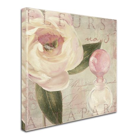 Trademark Fine Art Parfum De Roses Ii Canvas Art By Color Bakery