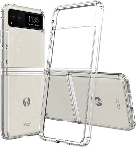 Amazon Hiooloon For Motorola Razr Plus 2023 Case Clear Slim Fit