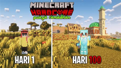 Hari Di Minecraft Hardcore Full Puasa Rujukan Muslim