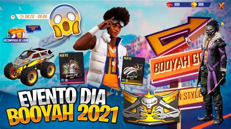 Llega Mega Evento Dia Booyah Recompesas Gratis Free Fire Youtube