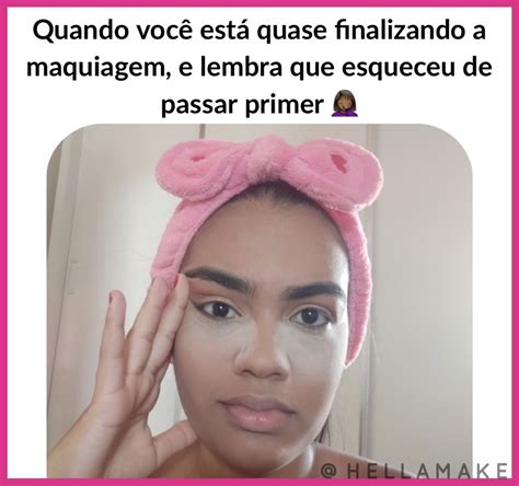 Quando você esquece de passar o primer e está quase finalizando a