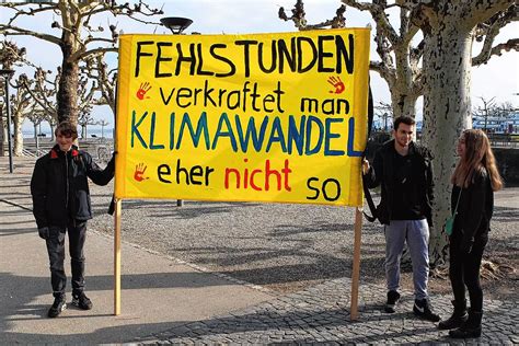 Konstanz Vor Einem Jahr Demonstrierten Sch Ler Zum Ersten Mal F R Mehr