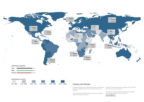 World Literacy Rate Map