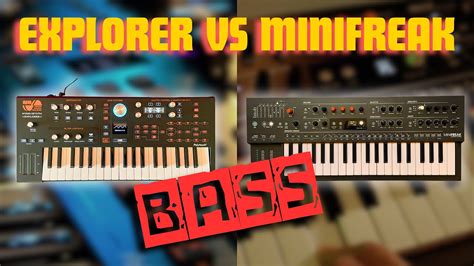 Hydrasynth Explorer Vs Minifreak Best Compact Bass Youtube