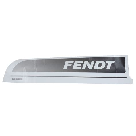 Decal Fendt Roof Agco Parts