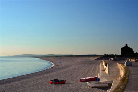 Chesil Cove Photo Chesil Beach Dusk British Beaches