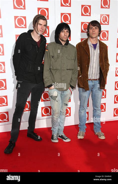 Ross Jarman Ryan Jarman And Gary Jarman Of The Cribs The Q Awards 2012