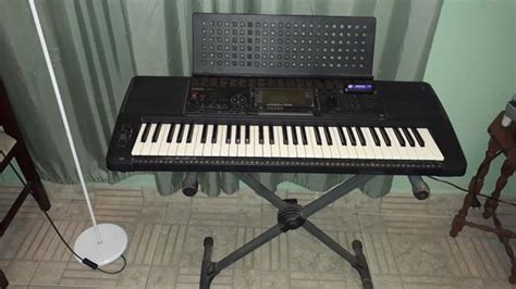 Teclado Yamaha Psr 520 Profissional Em Santos Clasf Som E Imagem