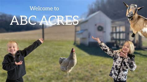 Welcome To Abc Acres Acre Homestead Tour Youtube