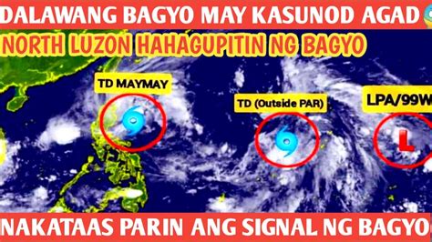 2 BAGYO MAY KASUNOD NA WEATHER UPDATE TODAY OCTOBER 11 2022evening