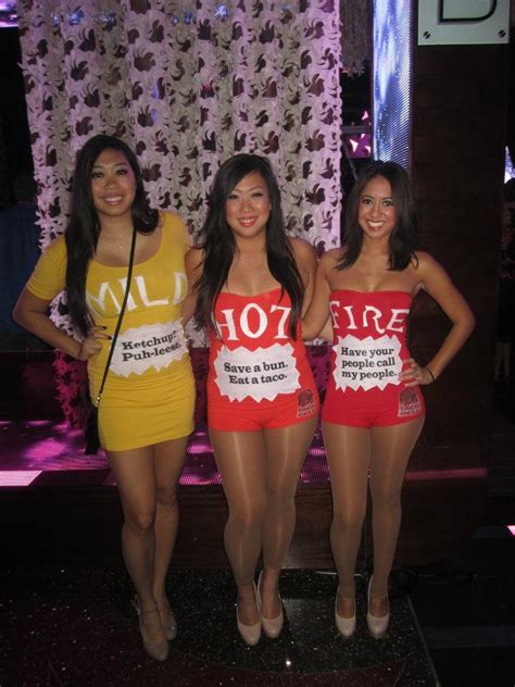 Taco Bell Hot Sauce Packets Halloween Group Costume With The Best Hot Sauce Costume