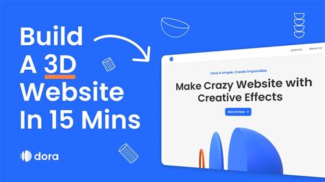 Dora Tutorial Build A 3D Website In 15 Mins YouTube