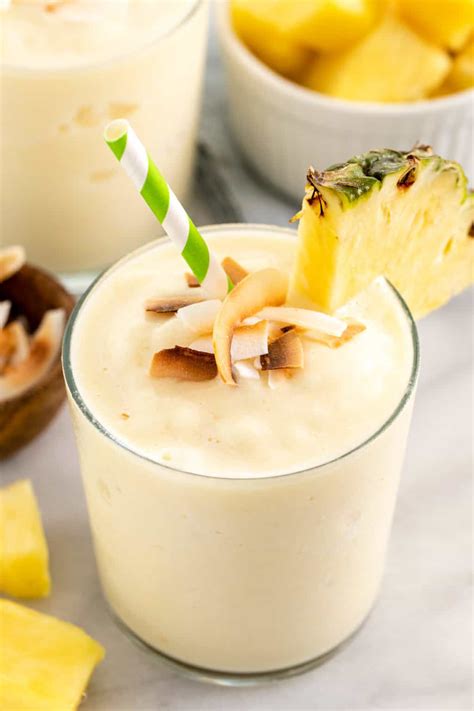 Easy Pineapple Smoothie Recipe Jessica Gavin