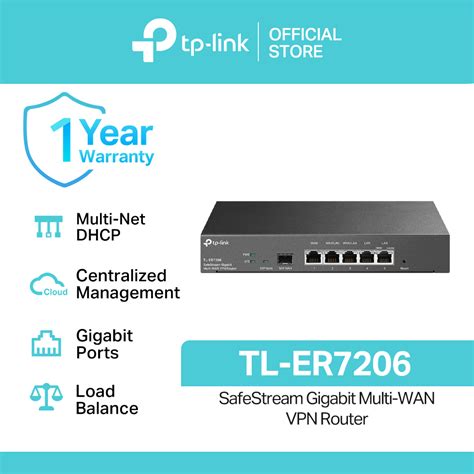 Tp Link Tl Er Omada Gigabit Multi Wan Vpn Router Modem Wi Fi