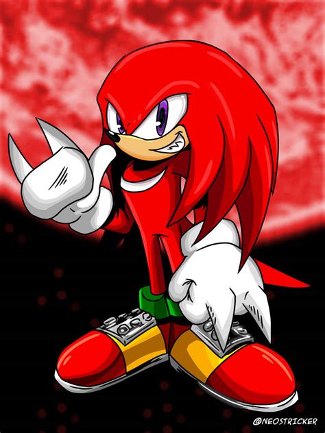 Sonicmonth2023 Knuckles The Echidna By Neostricker On Deviantart