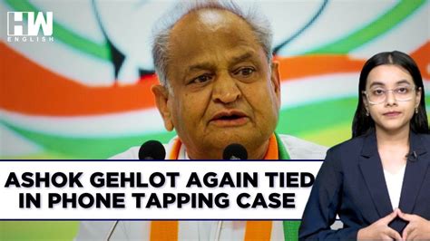 Ashok Gehlot Behind Phone Tapping Leaked Audio Of BJPs Gajendra