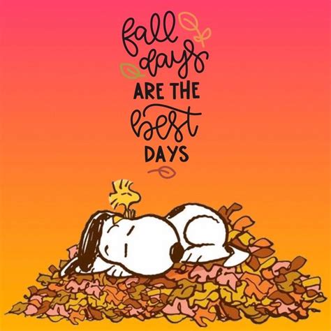 Happy Fall Snoopy Images