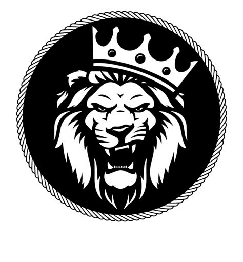 Free Black And White Roaring Lion, Download Free Black And White ...