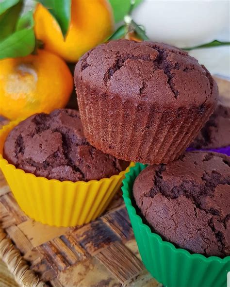 Muffin Al Cioccolato Senza Latte E Senza Burro Con Pochi Zuccheri