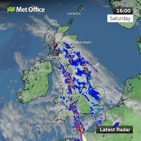 Met Office On Twitter Thundery Showers Continue Across Central And