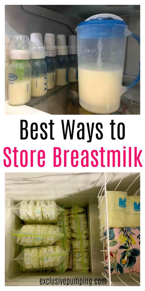 How To Store Breast Milk Safely Artofit