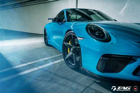 Baby Blue Porsche 911 Gets Tasteful Upgrades — CARiD.com Gallery