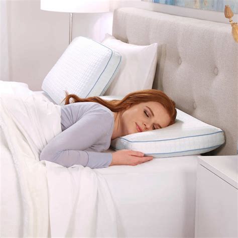 Purelux Simply Cool Gel Memory Foam Pillow Queen