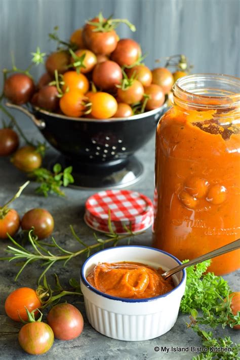 Baked Beans In Tomato Sauce My Island Bistro Kitchen