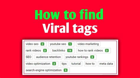 How To Find Viral Tags How To Search Best Tags For Youtube Arvind