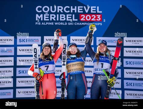 Courchevel France 15th Feb 2023 Alpine Skiing World Championships