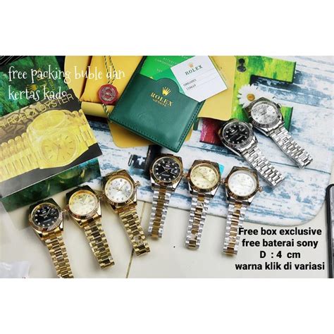 Jual JAM TANGAN ROLEX OYSTER DAY DATE FULL SET KELENGKAPAN SEPERTI