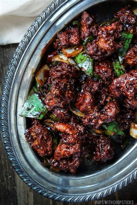 A Popular And Delicious Hakka Indian Chinese Takeout Dish Chilli