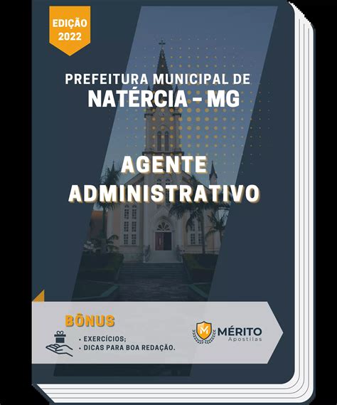 Apostila Agente Administrativo Prefeitura Municipal De Nat Rcia Mg