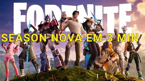 NOVA SEASON MINHAS PRIMEIRAS PARTIDAS RESUMIDAS EM 3 MIN