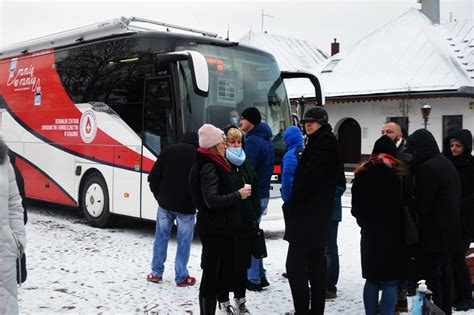 Czerwonokrzyska Gwiazdka w Starym Sączu Krwiodawcy robią przelew życia