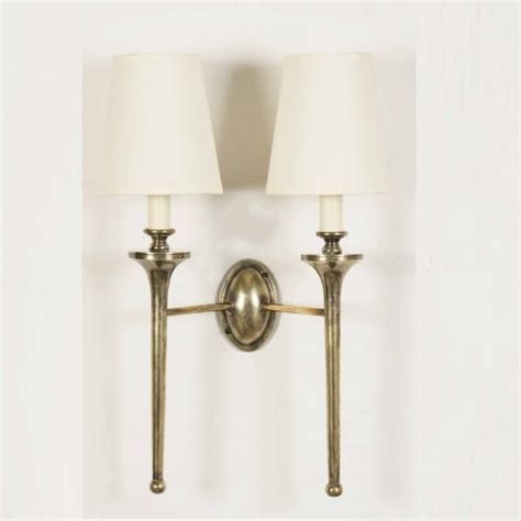 Limehouse Grosvenor T Light Antique Wall Light Double Limehouse