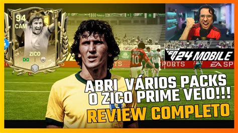 O ZICO ICON PRIME CHEGOU REVIEW COMPLETO DO ZICO NO FC MOBILE 24