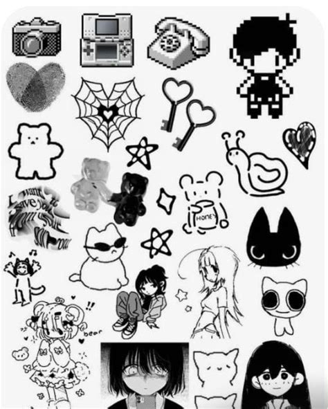 Hyqw Panosundaki Pin Sticker Tasar M S Sleme Izimi Doodle Desenleri