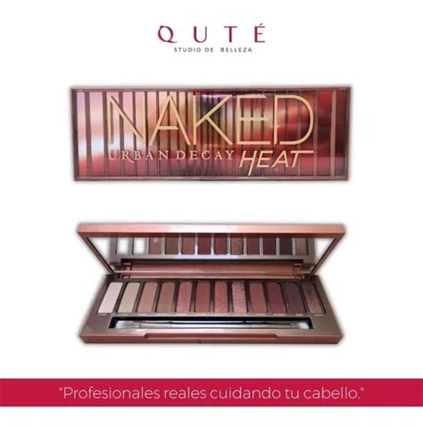 Paleta Heat Naked Urban Decay 12 Sombras Nueva Y Original Meses Sin