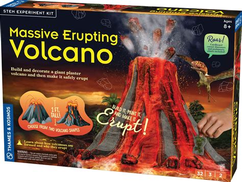 Buy Thames And Kosmos Massive Erupting Volcano Stem Kit Diy Giant