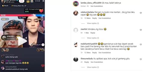 Seakan Tak Mau Kalah Dengan Nathalie Holscher Sule Live TikTok Bareng