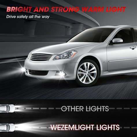 WEZEMLIGHT Nueva versión LED de repuesto para Ford Focus Escort Edge