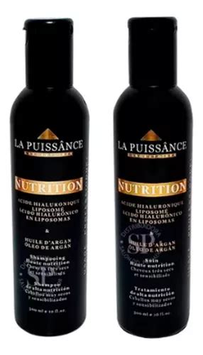 La Puissance Arg N Kit Shampoo Acondicionador Pelo Seco Cuotas Sin