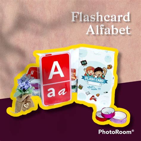 Jual Flashcard Alfabet Murah Besar Mainan Kartu Abcd Untuk Anak