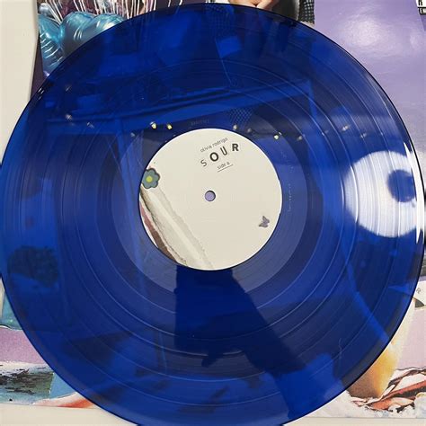 Olivia rodrigo ‘sour’ vinyl Blue pressing, target... - Depop