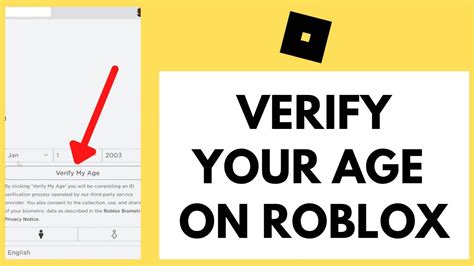 How To Verify Your Age On Roblox Quick Easy Youtube